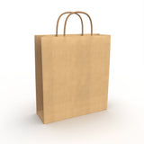 Sacs en papier avec anses torsadées